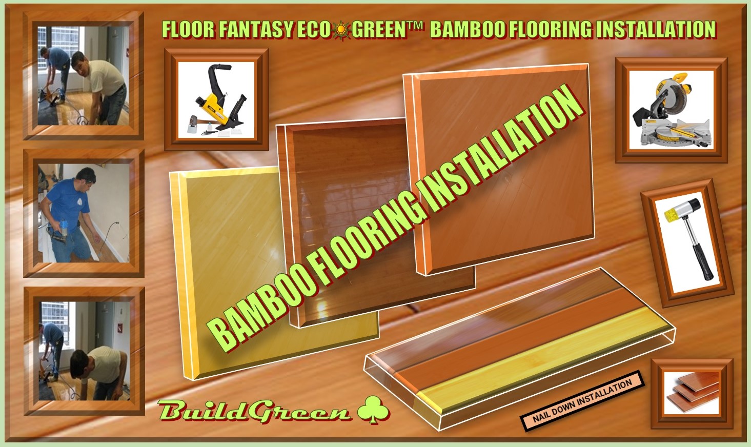 FLOOR FANTASY INSTALLATION NAIL DOWN