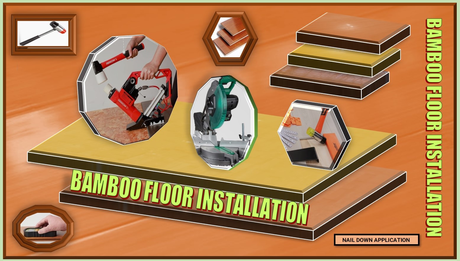 FLOOR FANTASY INSTALLATION NAIL DOWN