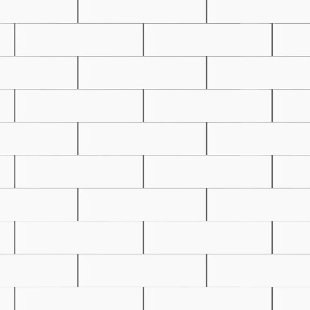 4″ x 16″ White Subway wall tile Box of 25 tiles for 11 sq. ft