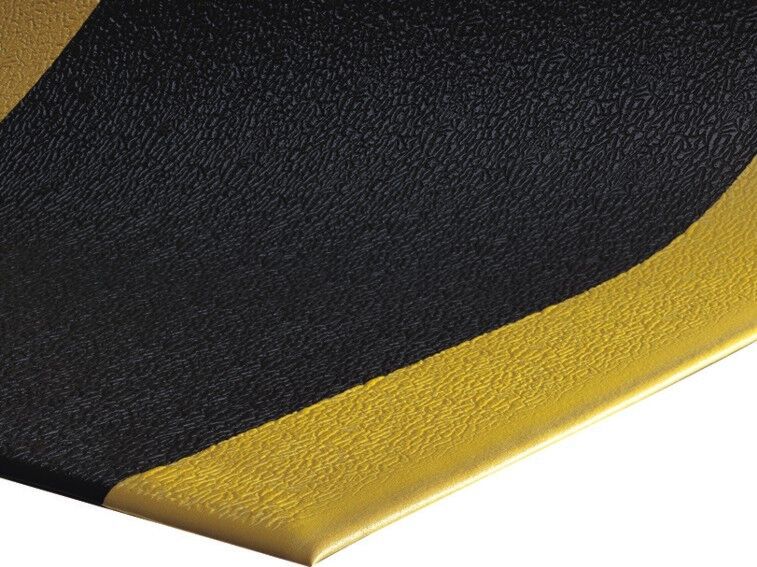Sure Cushion AntiFatigue Floor Mat Yellow Border