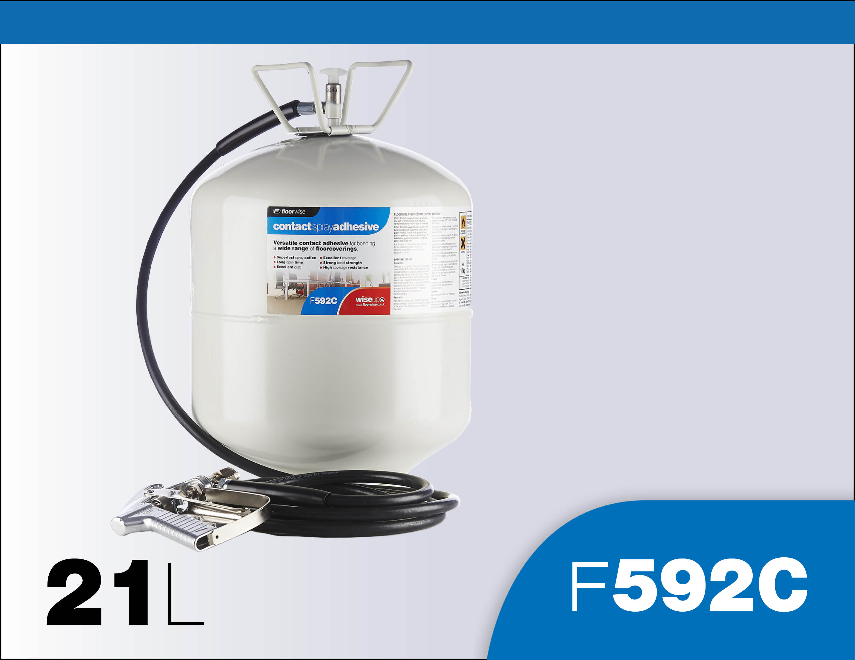 F592C Contact Spray Adhesive Floorwise