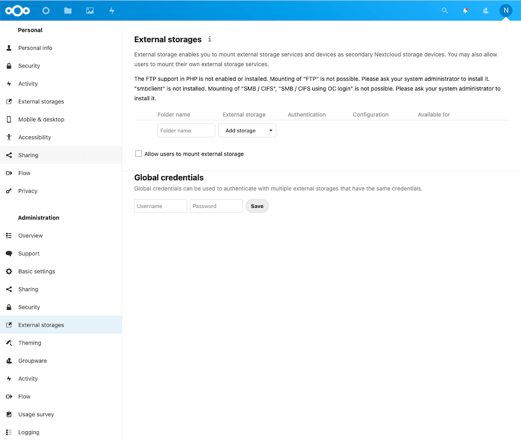 Creating a private cloud using TrueNAS Core and NextCloud (part one