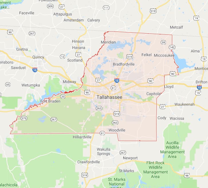 Zoning and Land Use Map Leon County, Florida