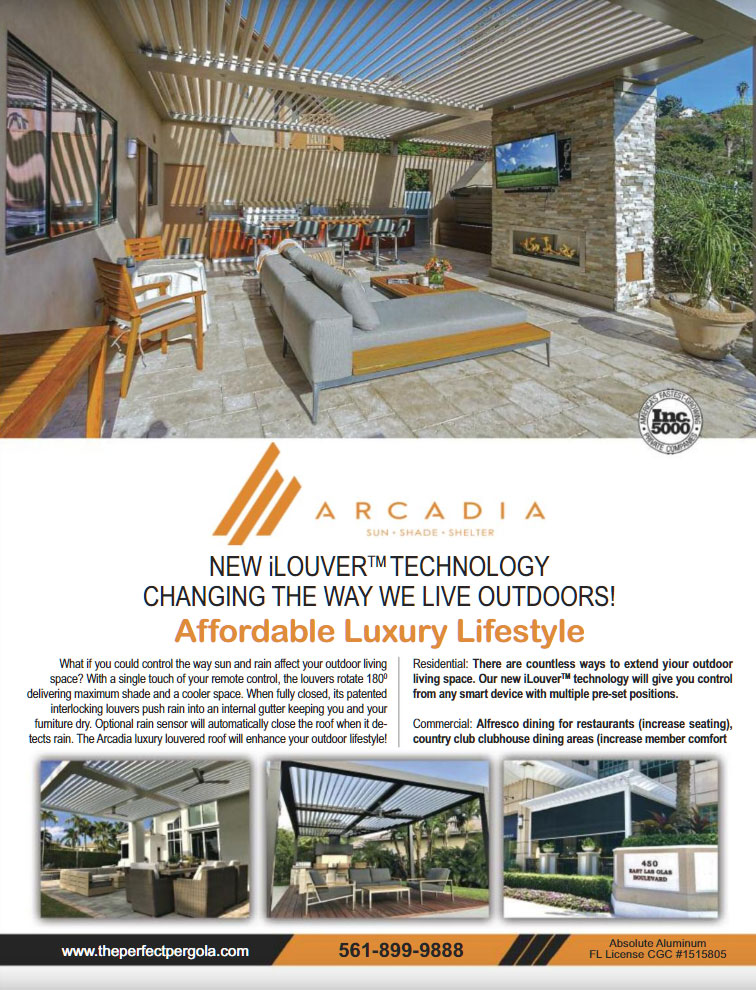 Florida Decor Outdoor Decor page, BBQ, pergolas, landscaping