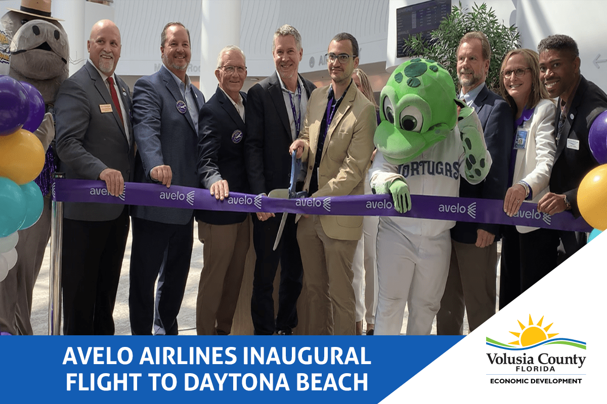 Daytona Beach International Airport Celebrates Avelo Airlines Inaugural