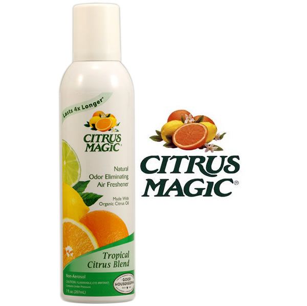 Citrus Magic Air Freshener Tropical Citrus Blend 7 oz