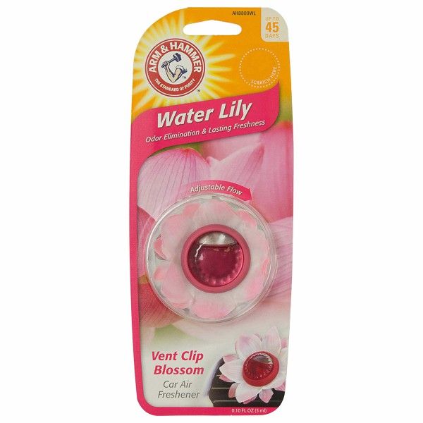 Arm & Hammer AH8800WL Vent Clip Blossom Air Freshener Water Lily