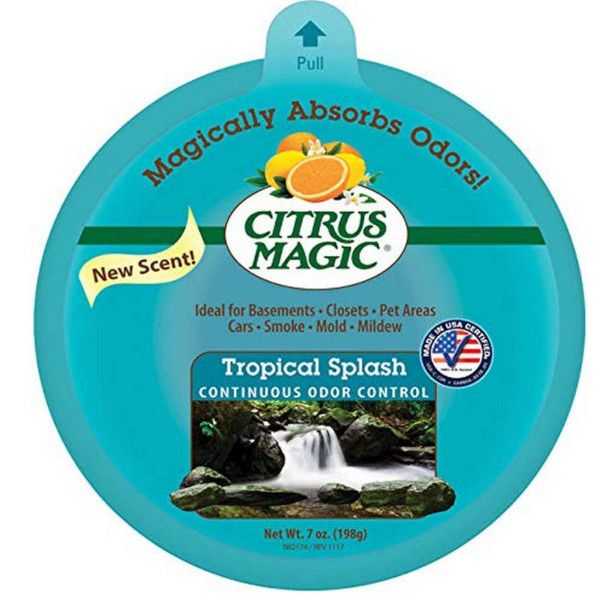 Citrus Magic Solid Air Freshener Tropical Splash