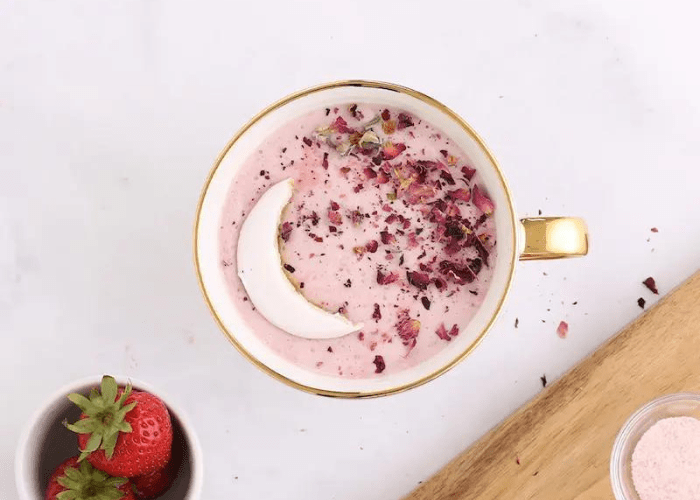 Strawberry Moon Milk