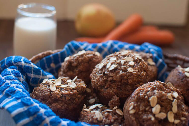 Whole wheat breakfast muffins FDF
