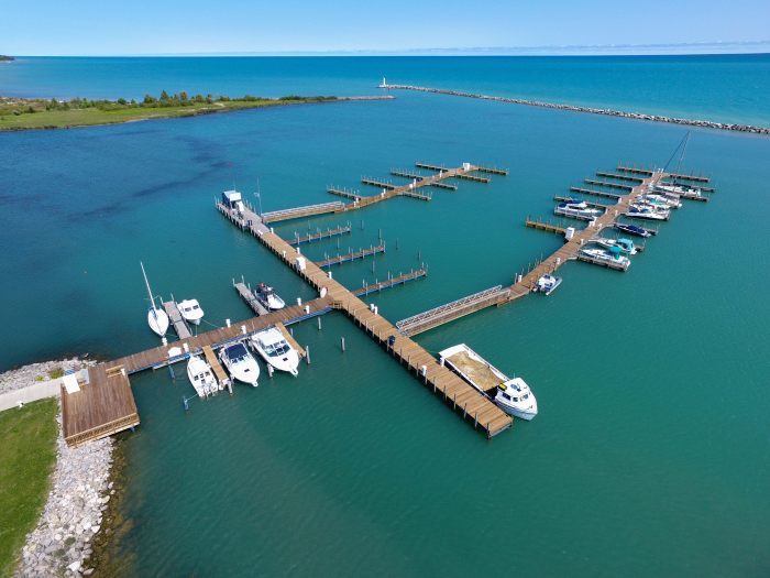 Harrisville Harbor, Flotation Docking Systems