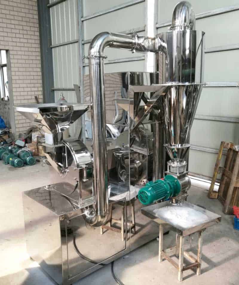 Continuous Integrated Rice Powder Grinder Machine Best Grain Flour