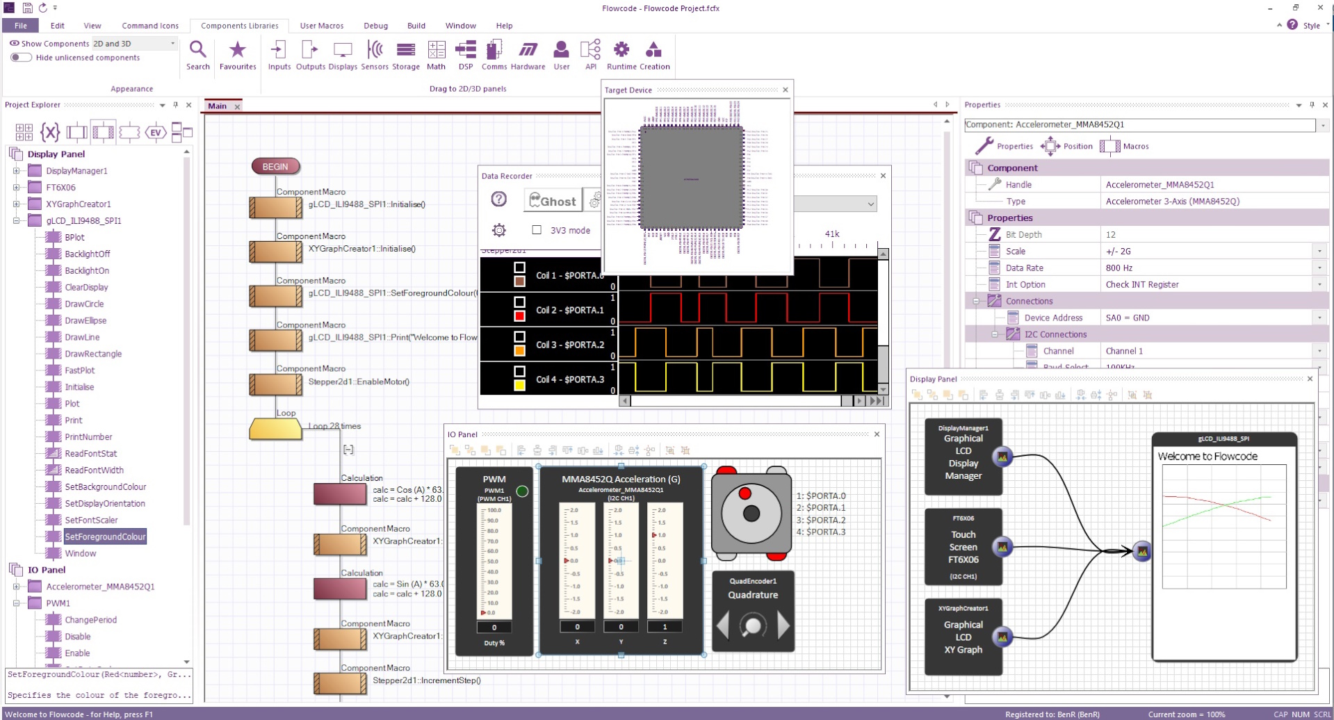 Flowcode Visual Programming Language