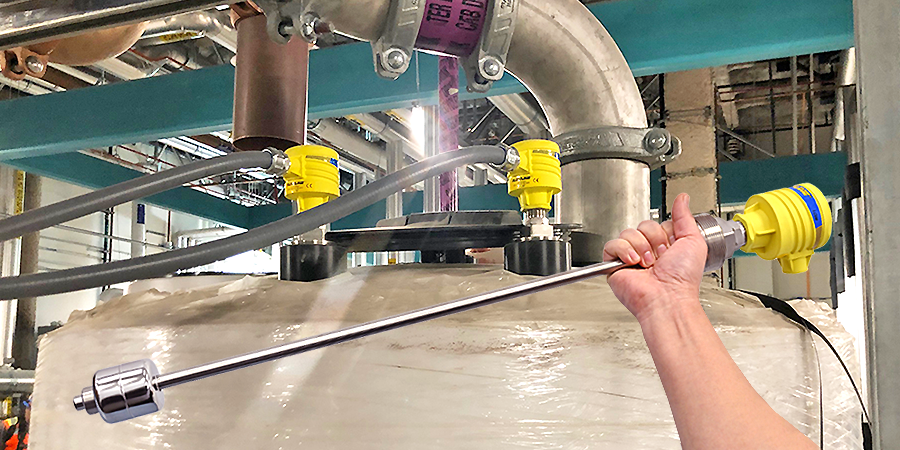 HVAC Condensate Recovery Tank Float Level Sensor Flowline Liquid