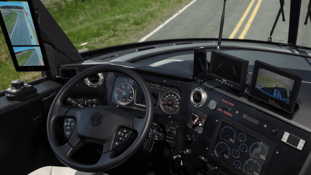 Shell's Starship truck with AIC Fuel Measurement onboard