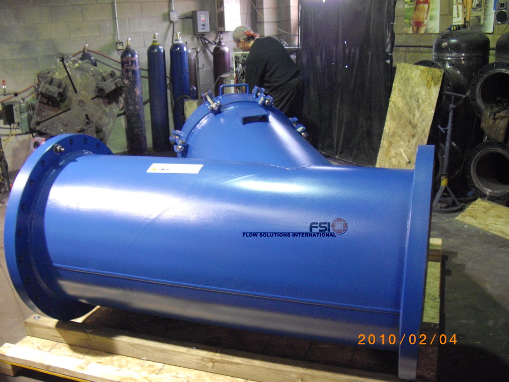 Y Strainer, FSI fabricated Y type strainer, wye strainer