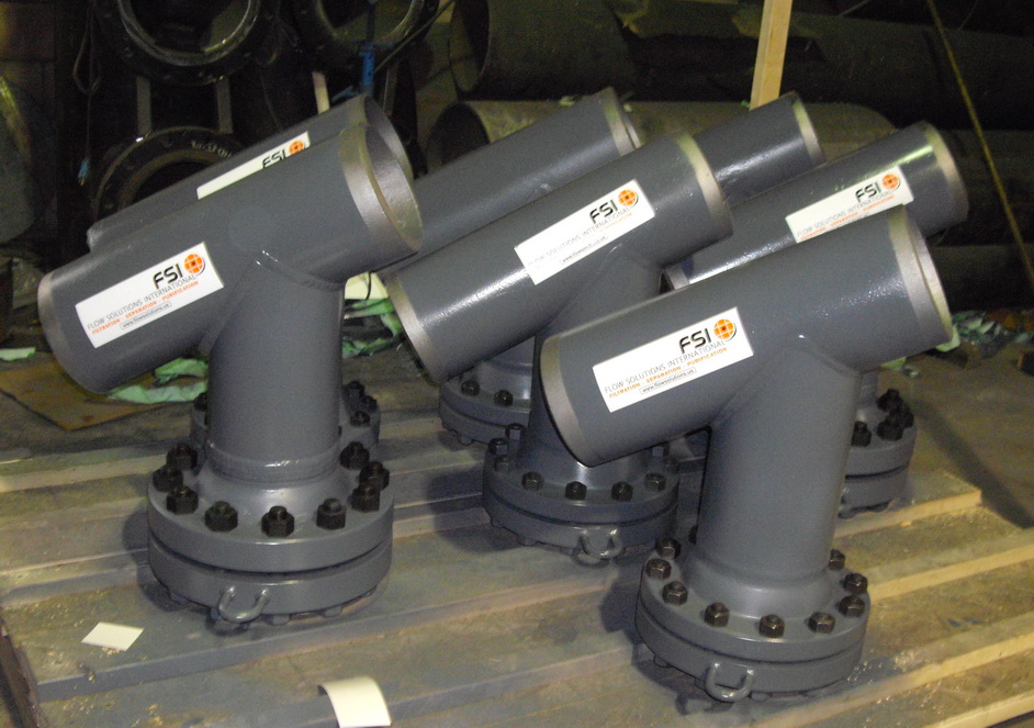 Y Strainer, FSI fabricated Y type strainer, wye strainer