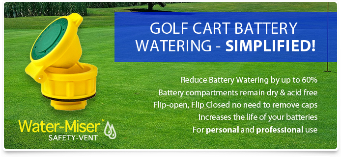 Golf Cart Batteries Battery Watering and Charging