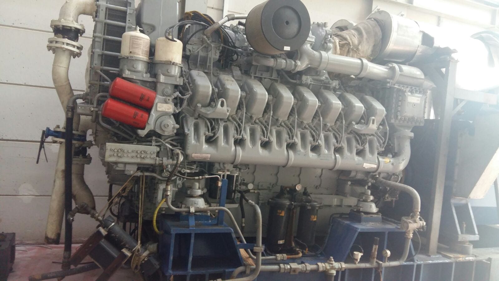 MTU 16V 4000 Marine Generator Used Marine Generator For Oil And Gas