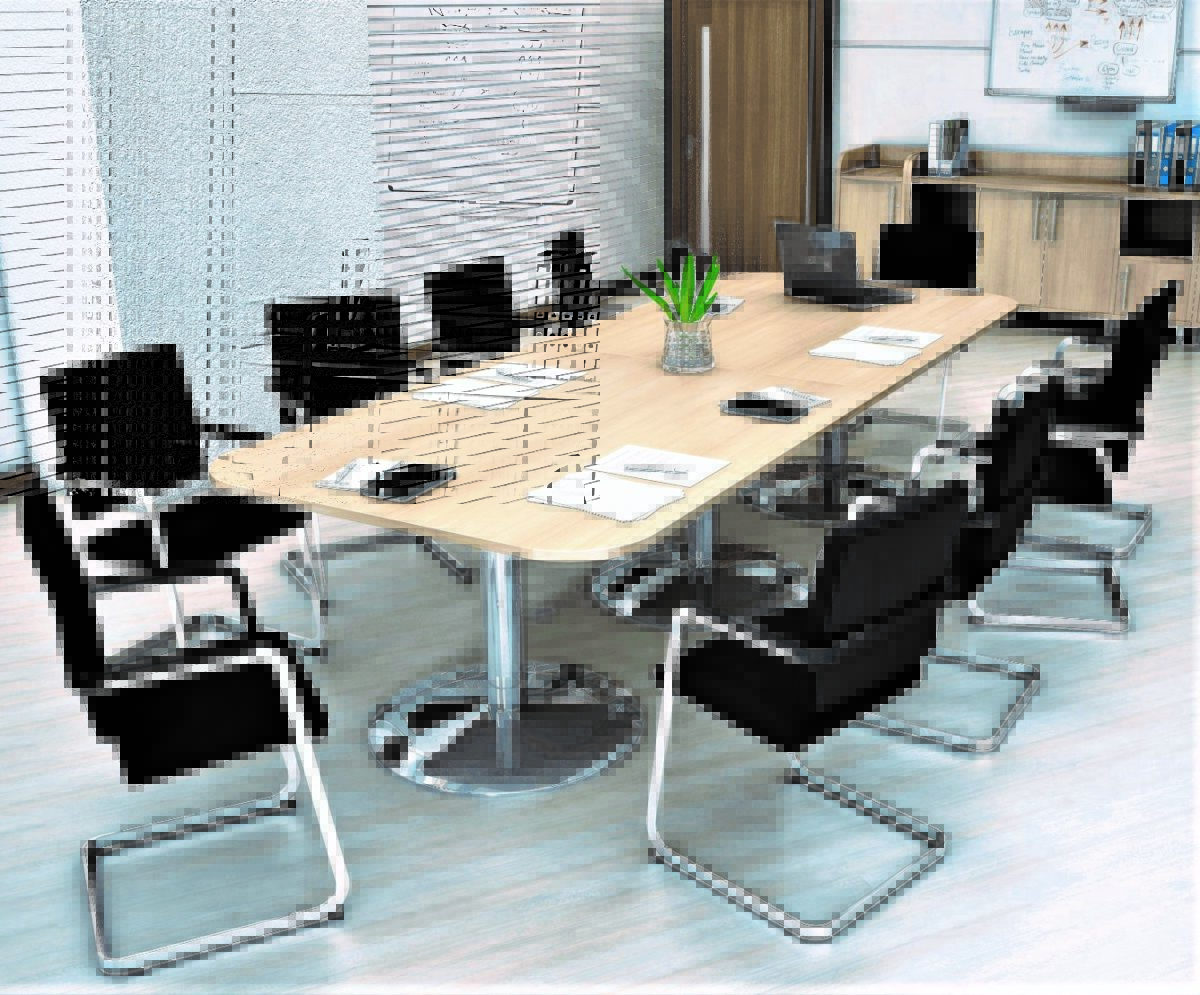 Tulip Base Meeting Table Floyds Office Furniture, Hampshire, UK.