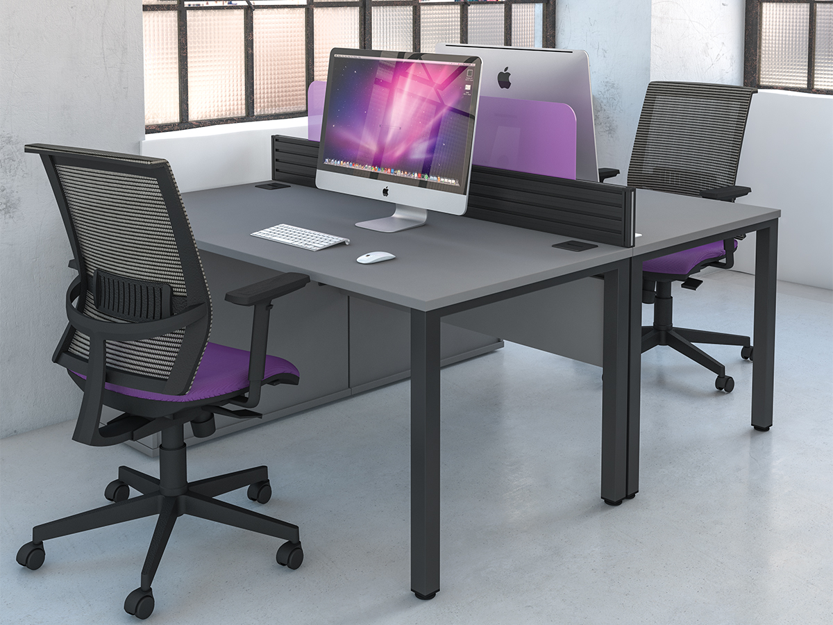 Versiv Rectangular Desk Floyds Office Furniture, Hampshire, UK.