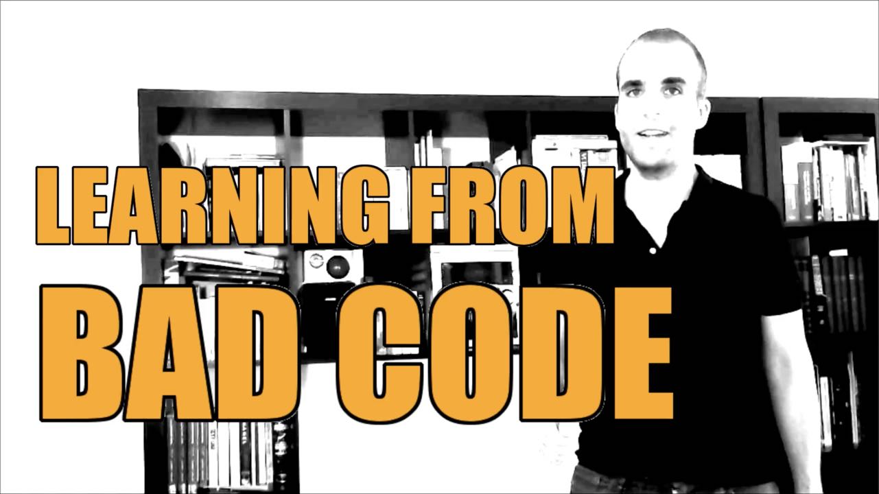Using Bad Code to Learn How to Write Good Code Fluent C++