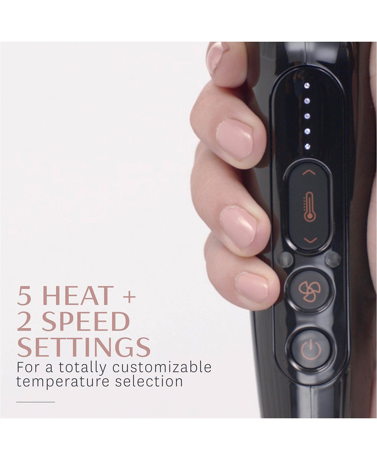 T3 Cura Luxe Professional Ionic Hair Dryer With Auto Pause Sensor (BLACK)