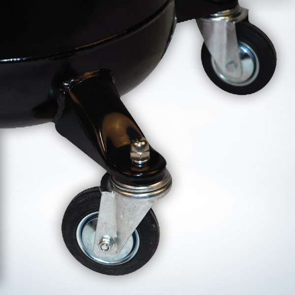Self Evacuating Portable Oil Drain Tank from Fluidall, 25 Gallon