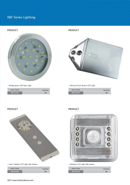08F Furniture Lighting Fluid Hardware