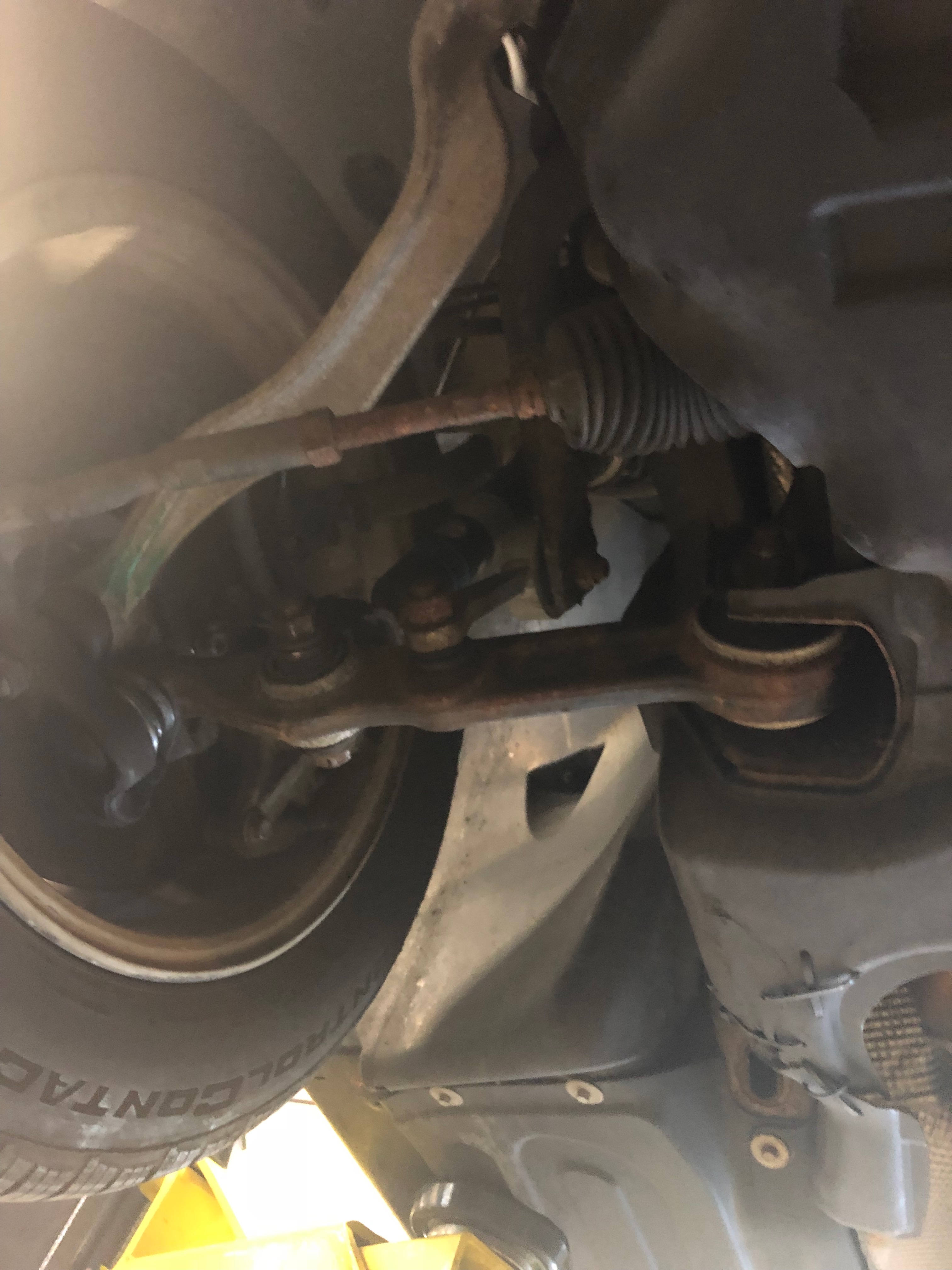 2003 Mercedes E320 With Bad Control Arm and Ball Joint