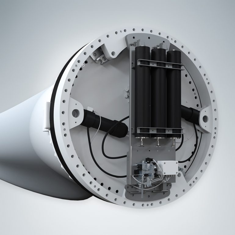 Easytoinstall pitch control in wind turbines Fluid Power World