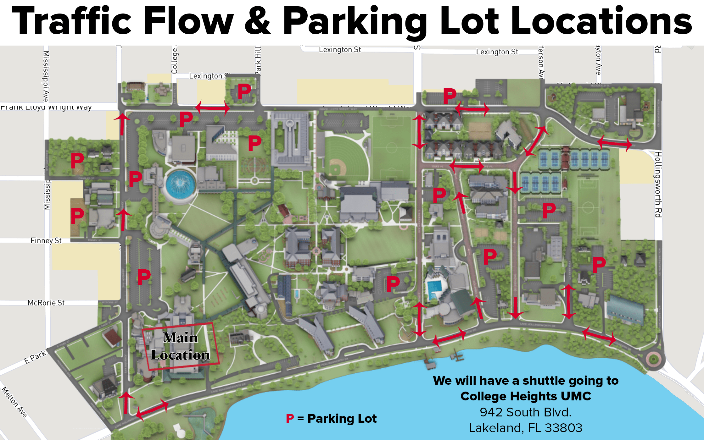 Central Methodist University Campus Map Flumc - Campus Maps