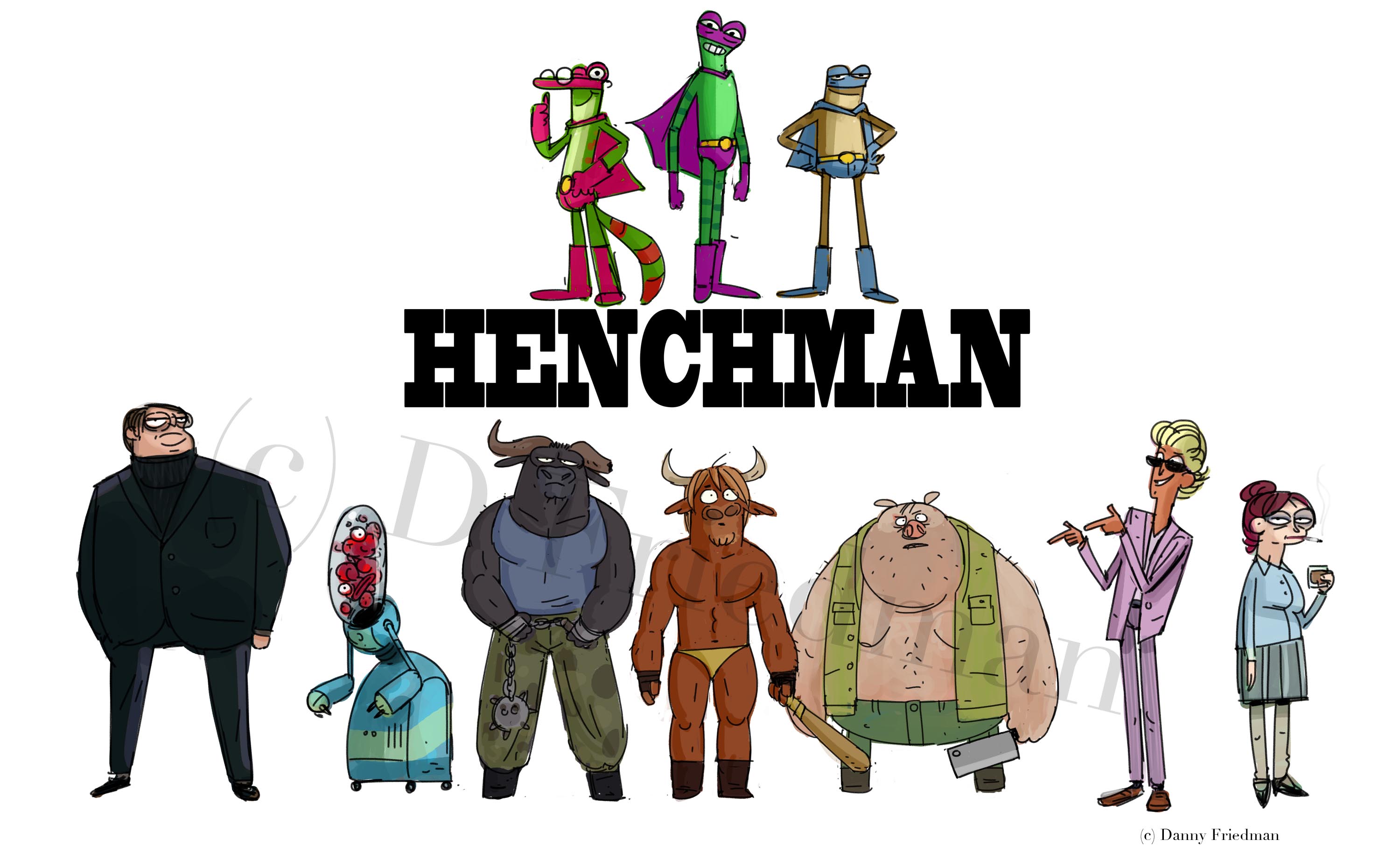 Henchmen Page 1 Flush Fido Productions