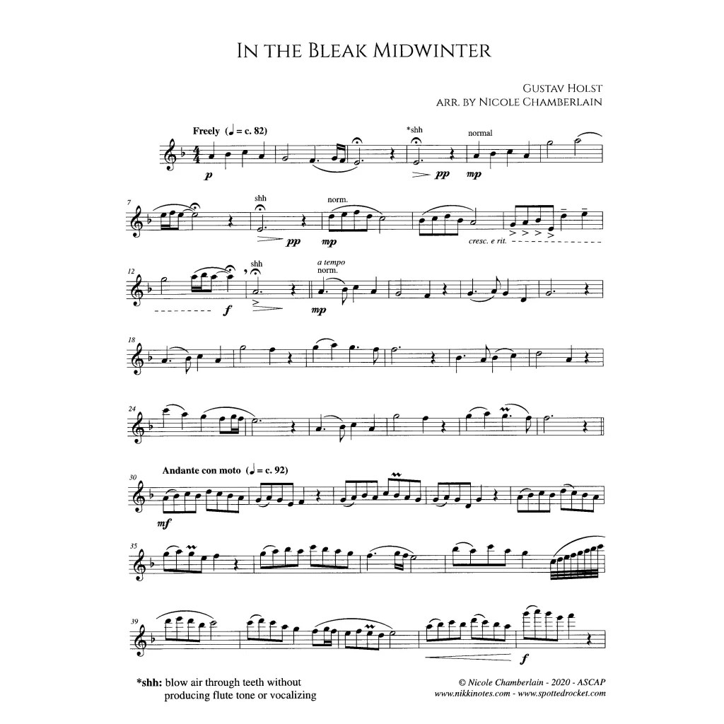 Five Christmas flute pieces with a twist! Just Flutes Blog