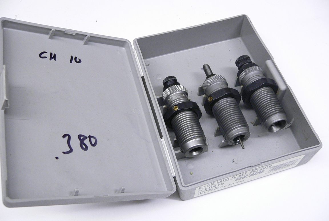 RCBS 380 ACP Carbide Die Set 20415 3 Piece Reloading eBay