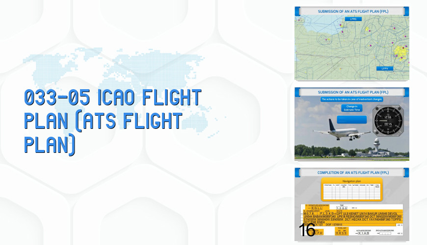 03305 ICAO FLIGHT PLAN (ATS FLIGHT PLAN) Flyco Global
