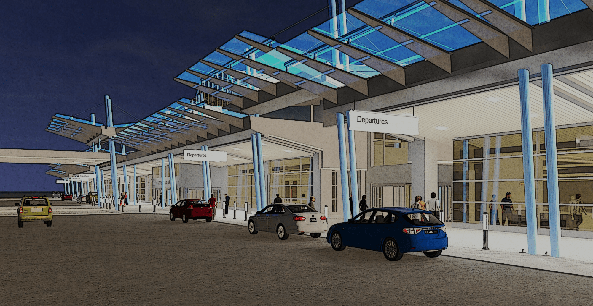 Dayton International Airport Easy to and Through