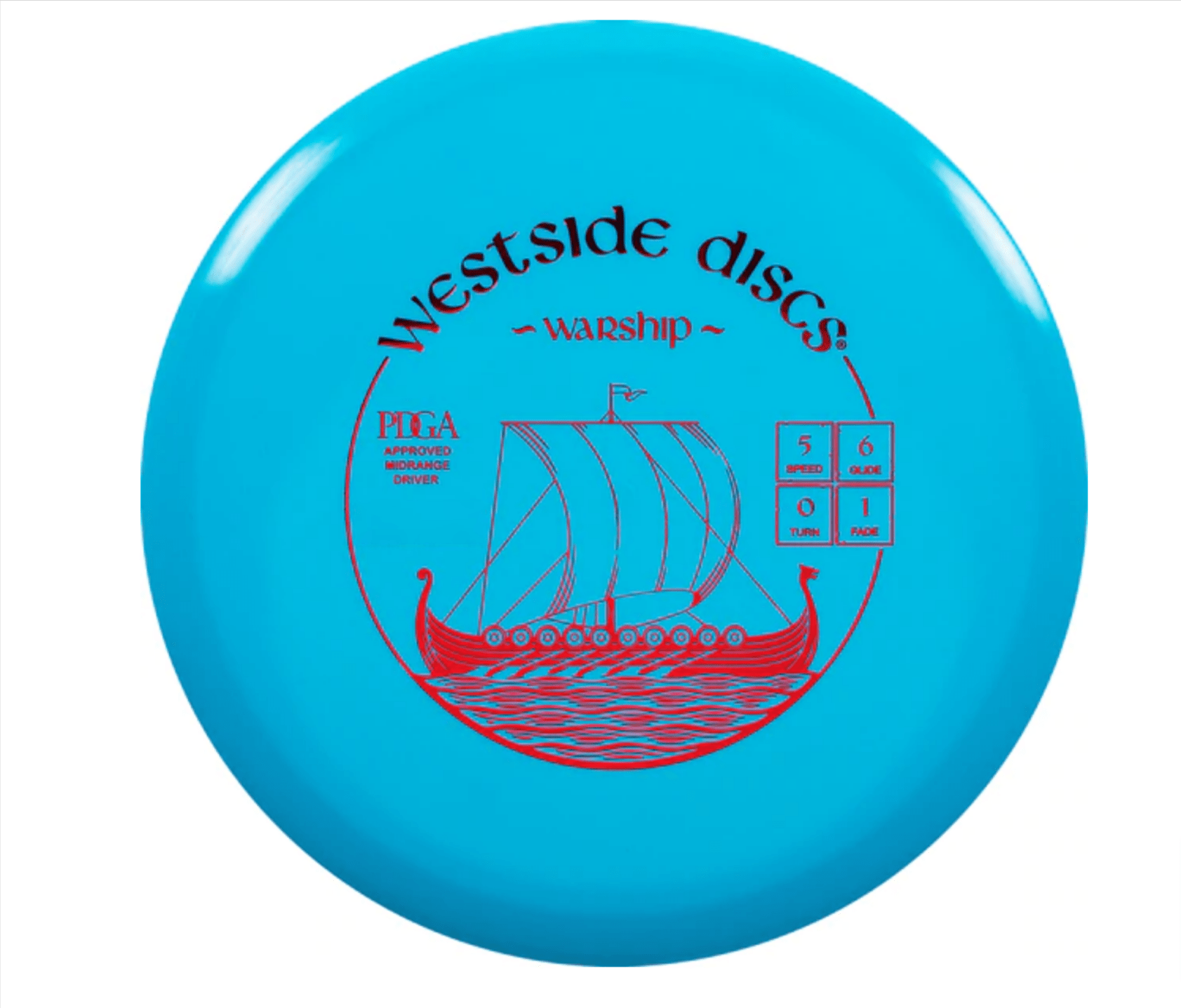 Westside Discs Warship Midrange Disc Fly Discs