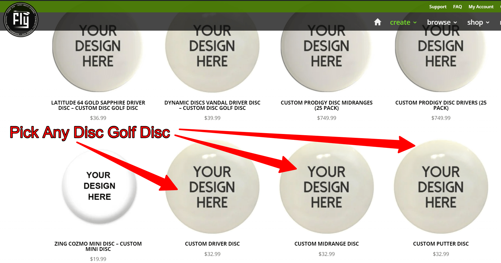 Your Photo Disc Make a Custom Disc Golf Disc Fly Discs