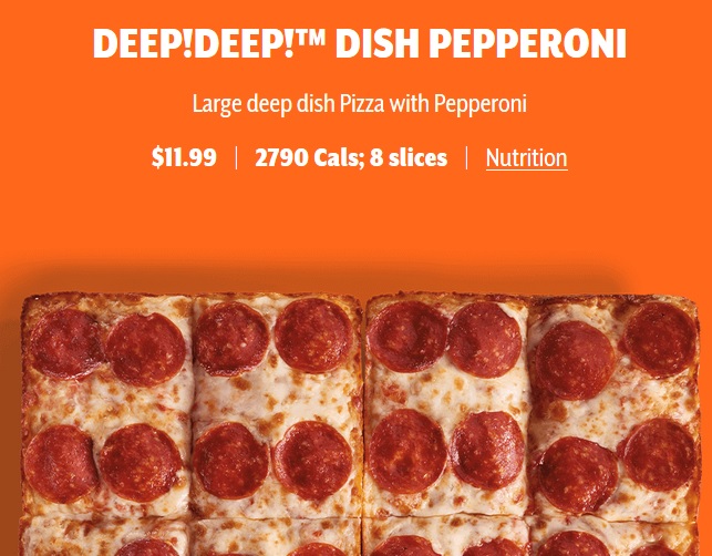 Little Caesar's Menu Canada & Pizza Prices