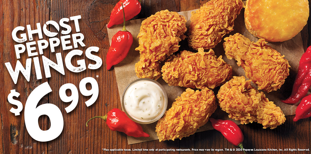 Popeyes Daily Deals and Popeyes Specials