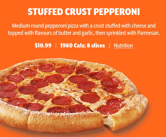Little Caesar's Menu Canada & Pizza Prices