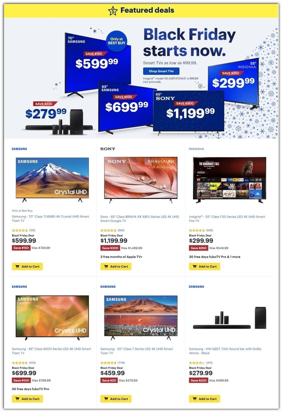 Best Buy US Black Friday 2024 Flyer