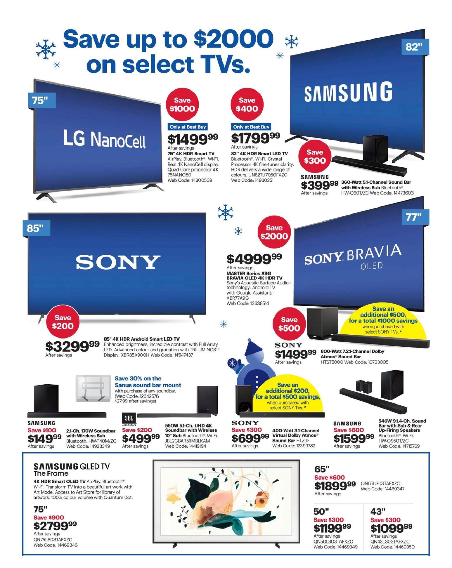 Best Buy Black Friday Flyer Deals 2021 Canada