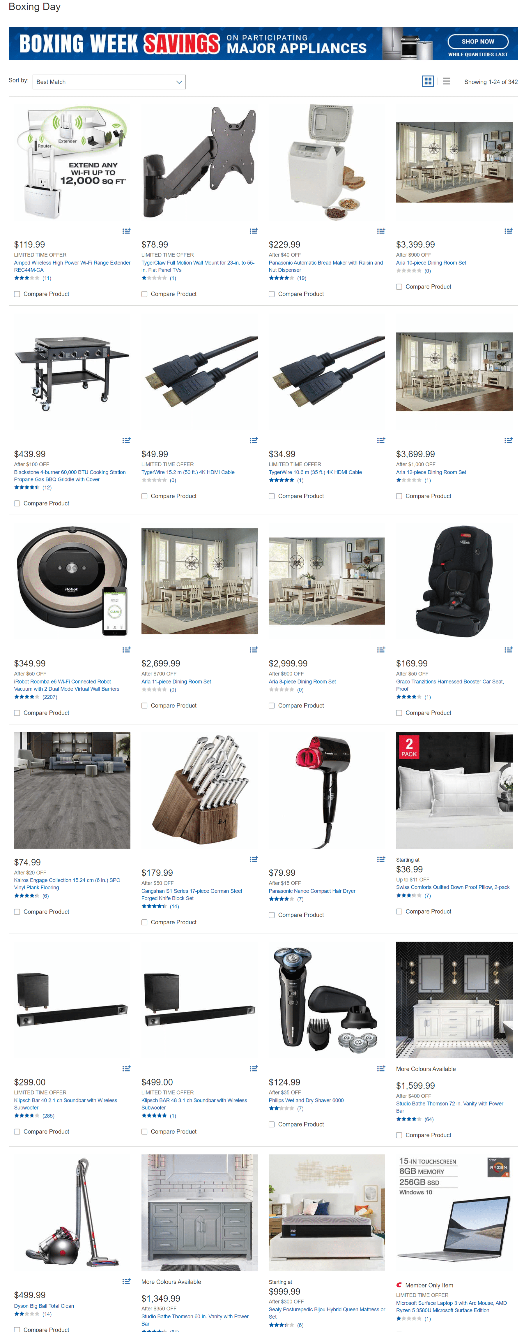 Costco Boxing Day 2021 Sale Flyer