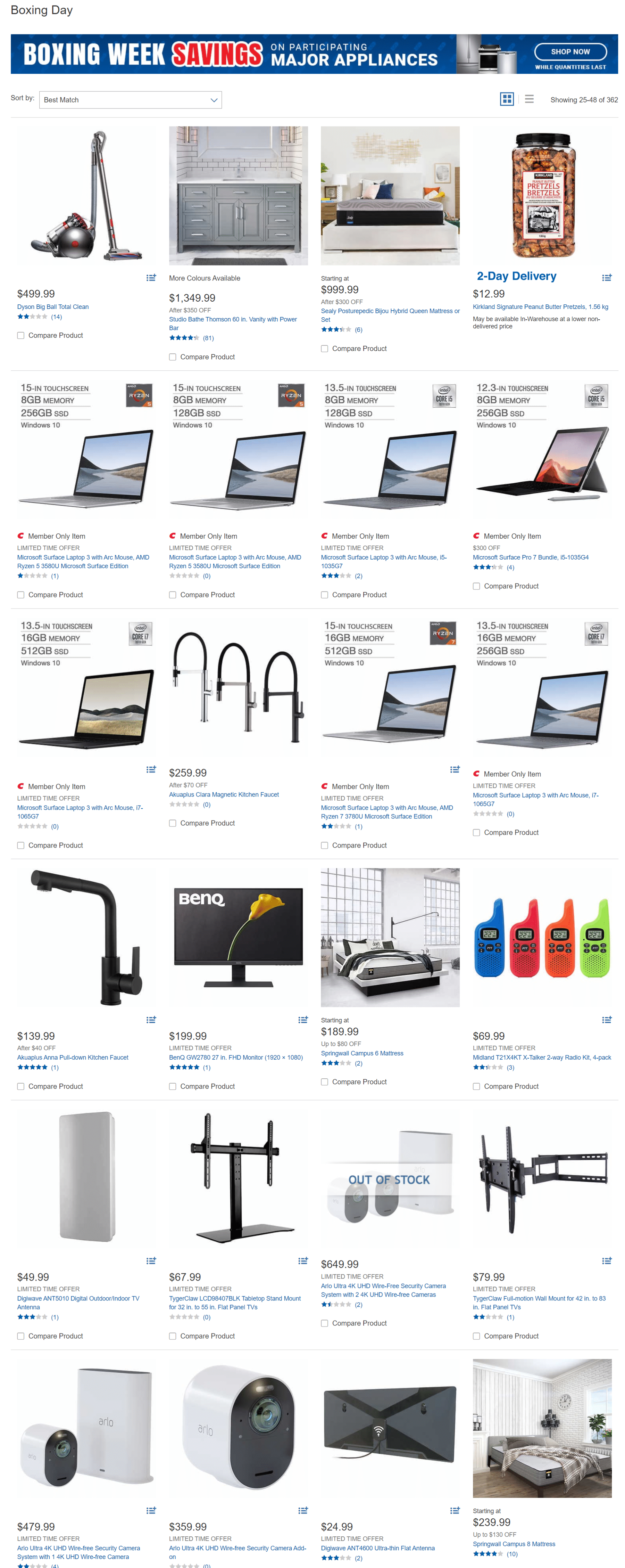 Costco Boxing Day 2021 Sale Flyer