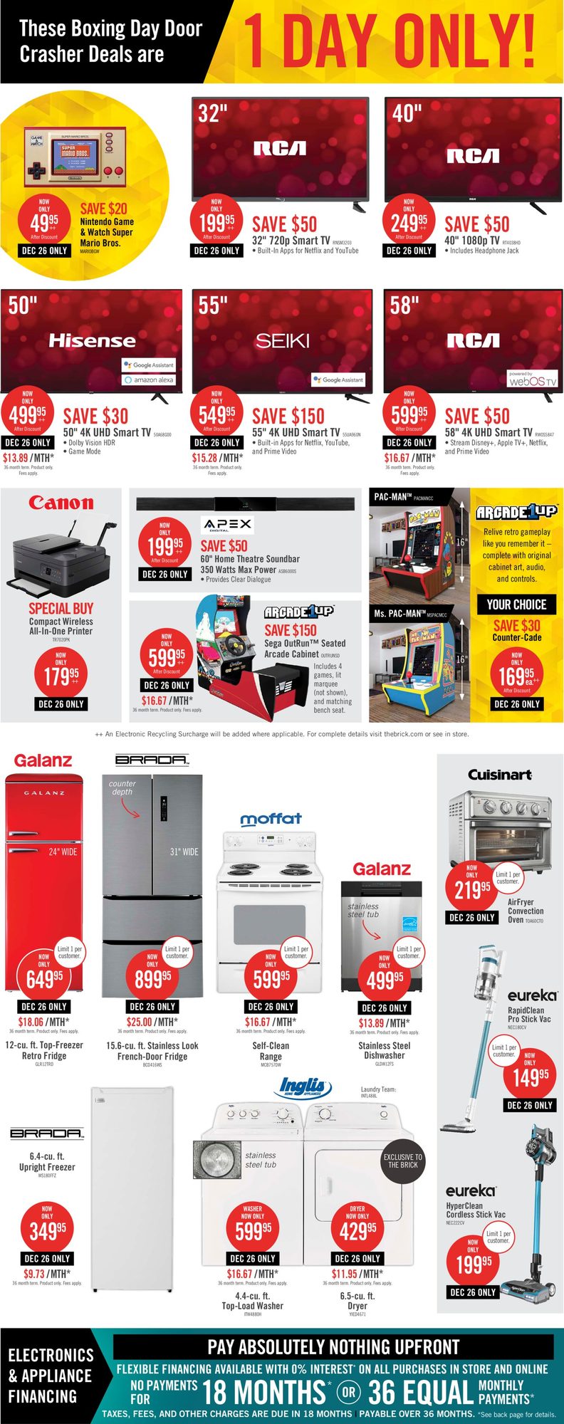 The Brick Boxing Day Sales 2022