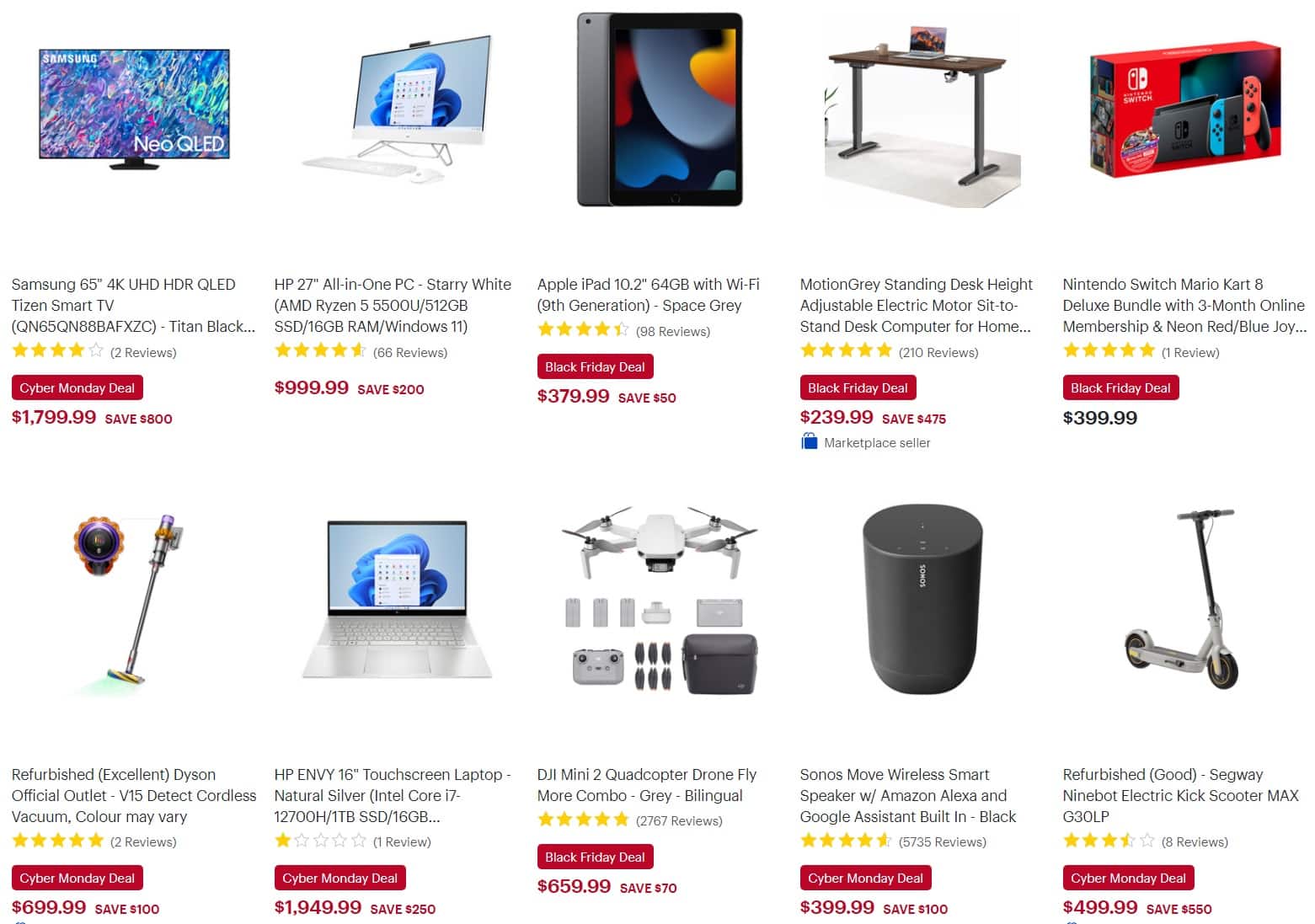 Best Buy Cyber Monday 2024 Canada Deals