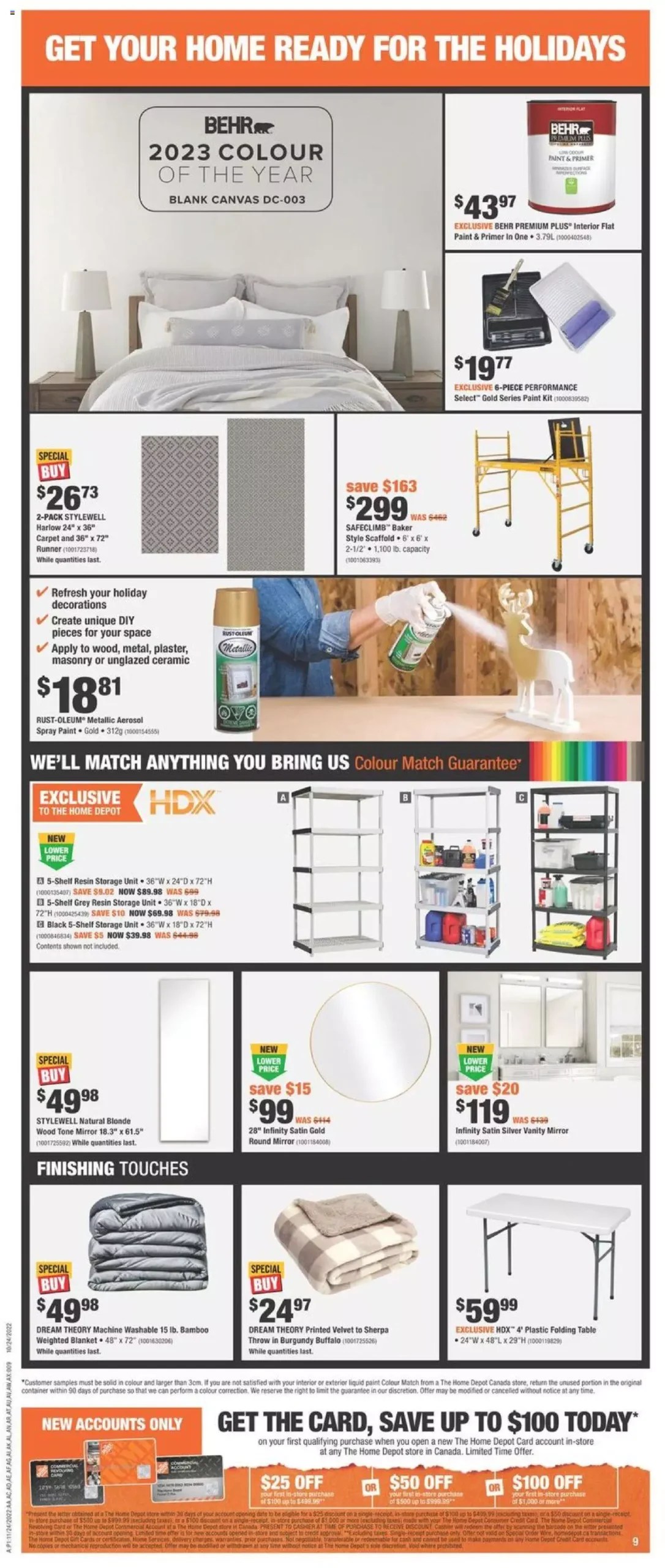 Home Depot Black Friday 2023 Sale Flyer Canada
