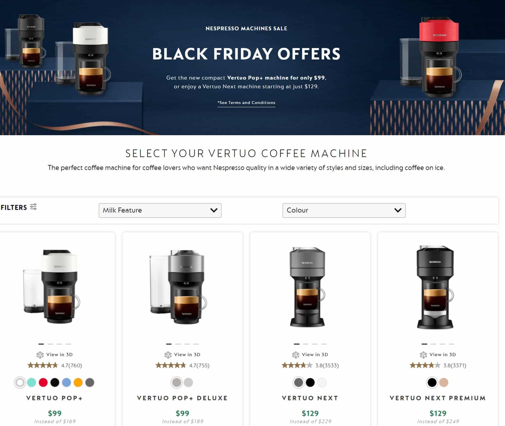 Nespresso Black Friday 2024 Canada Deals